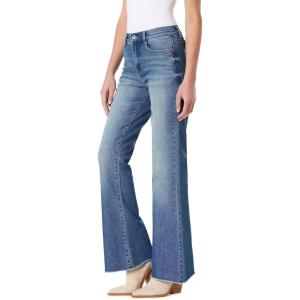 imageWallFlower Womens Fearless Curvy Super Flare High Rise Insta Vintage Juniors JeansRelle