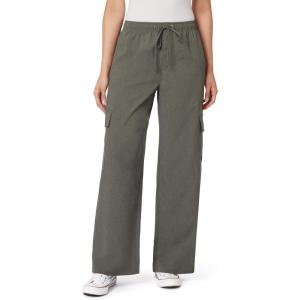 imageWallFlower Womens Flirty Curvy Pull on Relaxed High Rise Cargo Insta Pro Juniors TrousersOlive