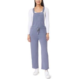 imageWallFlower Womens French Terry Jogger OverallsGrey
