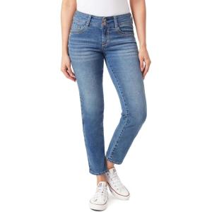 imageWallFlower Womens Luscious Curvy Straight 29quot MidRise Insta Stretch Juniors JeansShaina