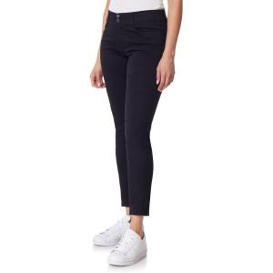 imageWallFlower Womens Luscious Curvy Uniform Skinny MidRise Juniors PantsBlack