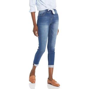 imageWallFlower Womens Pull on Denim Crop and Ankle HighRise Insta Soft Juniors Jeans Available in Plus SizeHayden Ankle