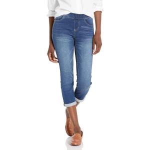 imageWallFlower Womens Pull on Denim Crop and Ankle HighRise Insta Soft Juniors Jeans Available in Plus SizeHayden Crop