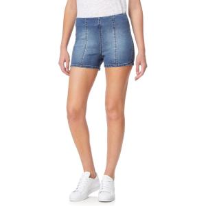 imageWallFlower Womens Pull on Denim Shorts 3quot HighRise Insta Soft JuniorsHolly