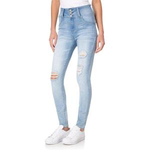 imageWallFlower Womens Sassy Skinny HighRise Insta Soft Juniors Jeans Standard and PlusTaffy