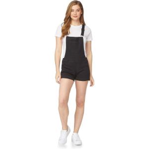imageWallFlower Womens Shortalls Juniors Standard and PlusBlack