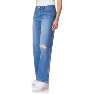 imageWallFlower Womens Skater Denim HighRise Insta Classic Juniors Jeans Standard and PlusBrielle