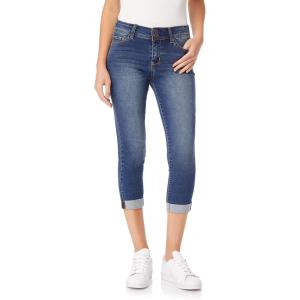 imageWallFlower Womens Ultra Crop MidRise Insta Soft Juniors Standard and PlusHolly