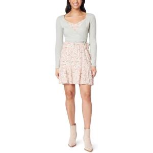imageWallFlower womens 2piece Sweater and Dress SetIvory