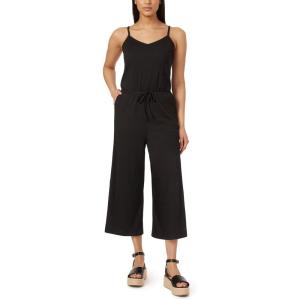 imageWallFlower womens Becca Yummy Rib Retro Crop JumpsuitBlack