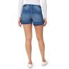 imageWallFlower Womens Ultra 4quot Relaxed Utility Denim Shorts MidRise Insta Soft JuniorsJuliette