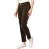 imageWallFlower Womens Luscious Curvy MidRise 29quot Straight Corduroy Juniors PantsDeep Moss