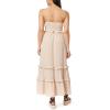 imageWallFlower Womens Maxine Triangle Top Maxi DressMocha