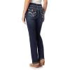 imageWallFlower Jeans for Women Luscious Curvy Bootcut MidRise Bling Insta Stretch Juniors Jeans Standard and Plus Evan 17