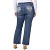 imageWallFlower Luscious Curvy Bootcut Jeans for Women MidRise Insta Stretch Denim Size Inclusive Juniors Jeans Sizes 0 to 24Jillian