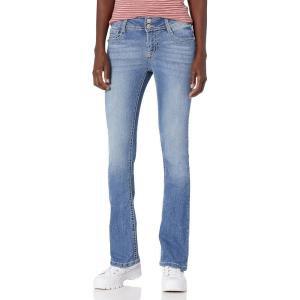 imageWallFlower Luscious Curvy Bootcut Jeans for Women MidRise Insta Stretch Denim Size Inclusive Juniors Jeans Sizes 0 to 24Veronica