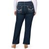 imageWallFlower Womens Luscious Curvy Bootcut MidRise Bling Insta Stretch Juniors Jeans Standard and PlusEvan