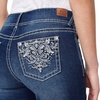 image:imageWallFlower Bling Back Pocket Bootcut Jeans for Women Luscious Curvy Fit Embellished MidRise Insta Stretch DenimClarke