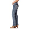 image:imageWallFlower Bling Back Pocket Bootcut Jeans for Women Luscious Curvy Fit Embellished MidRise Insta Stretch DenimGalaxy