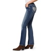 image:imageWallFlower Bling Back Pocket Bootcut Jeans for Women Luscious Curvy Fit Embellished MidRise Insta Stretch DenimJillian