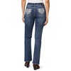 image:imageWallFlower Bling Back Pocket Bootcut Jeans for Women Luscious Curvy Fit Embellished MidRise Insta Stretch DenimJillian