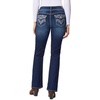 image:imageWallFlower Bling Back Pocket Bootcut Jeans for Women Luscious Curvy Fit Embellished MidRise Insta Stretch DenimLena