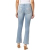image:imageWallFlower Bling Back Pocket Bootcut Jeans for Women Luscious Curvy Fit Embellished MidRise Insta Stretch DenimMaisy