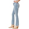 image:imageWallFlower Bling Back Pocket Bootcut Jeans for Women Luscious Curvy Fit Embellished MidRise Insta Stretch DenimMaisy