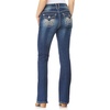 image:imageWallFlower Bling Back Pocket Bootcut Jeans for Women Luscious Curvy Fit Embellished MidRise Insta Stretch DenimTwinkle