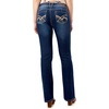 image:imageWallFlower Luscious Curvy Bootcut Jeans for Women MidRise Insta Stretch Denim SizeInclusive Juniors JeansAddison