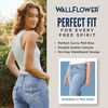 image:imageWallFlower Luscious Curvy Bootcut Jeans for Women MidRise Insta Stretch Denim SizeInclusive Juniors JeansAddison