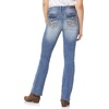 image:imageWallFlower Luscious Curvy Bootcut Jeans for Women MidRise Insta Stretch Denim SizeInclusive Juniors JeansAndrea