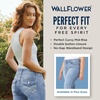 image:imageWallFlower Luscious Curvy Bootcut Jeans for Women MidRise Insta Stretch Denim SizeInclusive Juniors JeansBella
