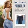 image:imageWallFlower Luscious Curvy Bootcut Jeans for Women MidRise Insta Stretch Denim SizeInclusive Juniors JeansBlack