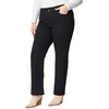 image:imageWallFlower Luscious Curvy Bootcut Jeans for Women MidRise Insta Stretch Denim SizeInclusive Juniors JeansBlack