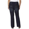 image:imageWallFlower Luscious Curvy Bootcut Jeans for Women MidRise Insta Stretch Denim SizeInclusive Juniors JeansBlackberry