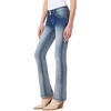 image:imageWallFlower Luscious Curvy Bootcut Jeans for Women MidRise Insta Stretch Denim SizeInclusive Juniors JeansCamille
