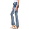 image:imageWallFlower Luscious Curvy Bootcut Jeans for Women MidRise Insta Stretch Denim SizeInclusive Juniors JeansCamille