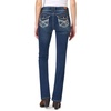 image:imageWallFlower Luscious Curvy Bootcut Jeans for Women MidRise Insta Stretch Denim SizeInclusive Juniors JeansChrystie
