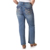 image:imageWallFlower Luscious Curvy Bootcut Jeans for Women MidRise Insta Stretch Denim SizeInclusive Juniors JeansGalaxy