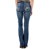 image:imageWallFlower Luscious Curvy Bootcut Jeans for Women MidRise Insta Stretch Denim SizeInclusive Juniors JeansJenna