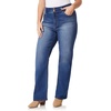 image:imageWallFlower Luscious Curvy Bootcut Jeans for Women MidRise Insta Stretch Denim SizeInclusive Juniors JeansPia