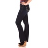 image:imageWallFlower Luscious Curvy Bootcut Jeans for Women MidRise Insta Stretch Denim SizeInclusive Juniors JeansScarlett