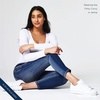 image:imageWallFlower Womens Flirty Curvy Skinny High Rise Insta Stretch Juniors Jeans Standard and PlusParadise