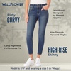 image:imageWallFlower Womens Flirty Curvy Skinny High Rise Insta Stretch Juniors Jeans Standard and PlusXander Legacy