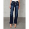 image:imageWallFlower Womens Legendary Bootcut MidRise Insta Stretch Juniors Jeans Standard and PlusAmy