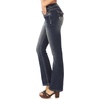 image:imageWallFlower Womens Legendary Bootcut MidRise Insta Stretch Juniors Jeans Standard and PlusKaty