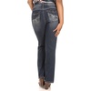 image:imageWallFlower Womens Legendary Bootcut MidRise Insta Stretch Juniors Jeans Standard and PlusKaty Pure