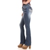 image:imageWallFlower Womens Legendary Bootcut MidRise Insta Stretch Juniors Jeans Standard and PlusKeller