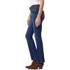 image:imageWallFlower Womens Legendary Slim Bootcut MidRise Belted Insta Stretch Juniors Jeans Standard and PlusAlani